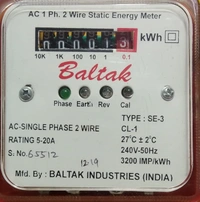 Beltak Baltek Static Electronic Meter - Orange, NA